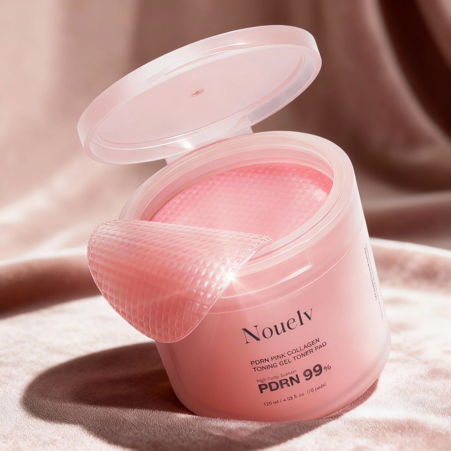 PDRN Collagen Gel Toner Pads - 70 Pcs