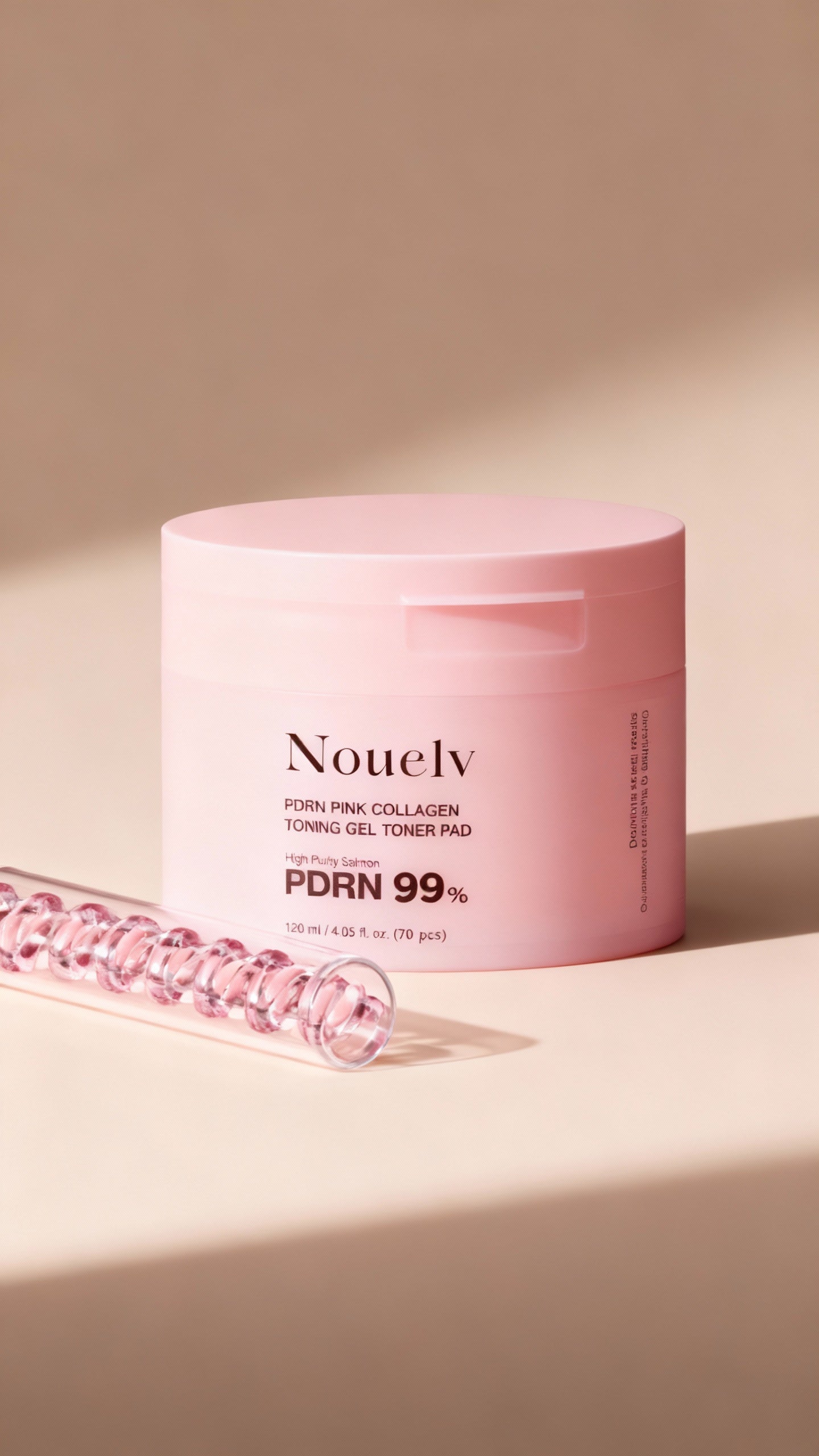 PDRN Collagen Gel Toner Pads - 70 Pcs