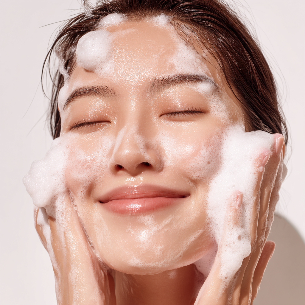 PDRN Cotton Candy Foam Facial Cleanser