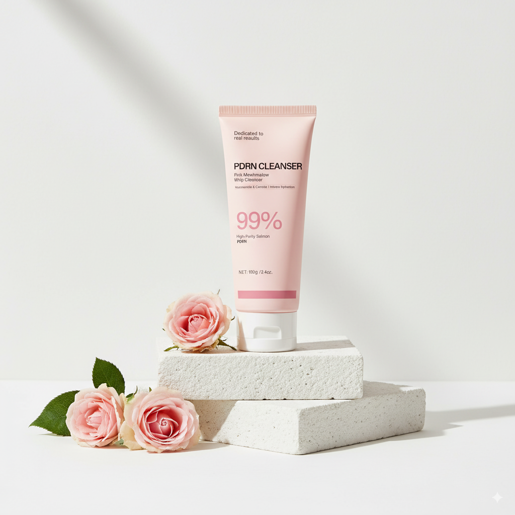PDRN Cotton Candy Foam Facial Cleanser
