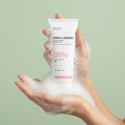 PDRN Cotton Candy Foam Facial Cleanser
